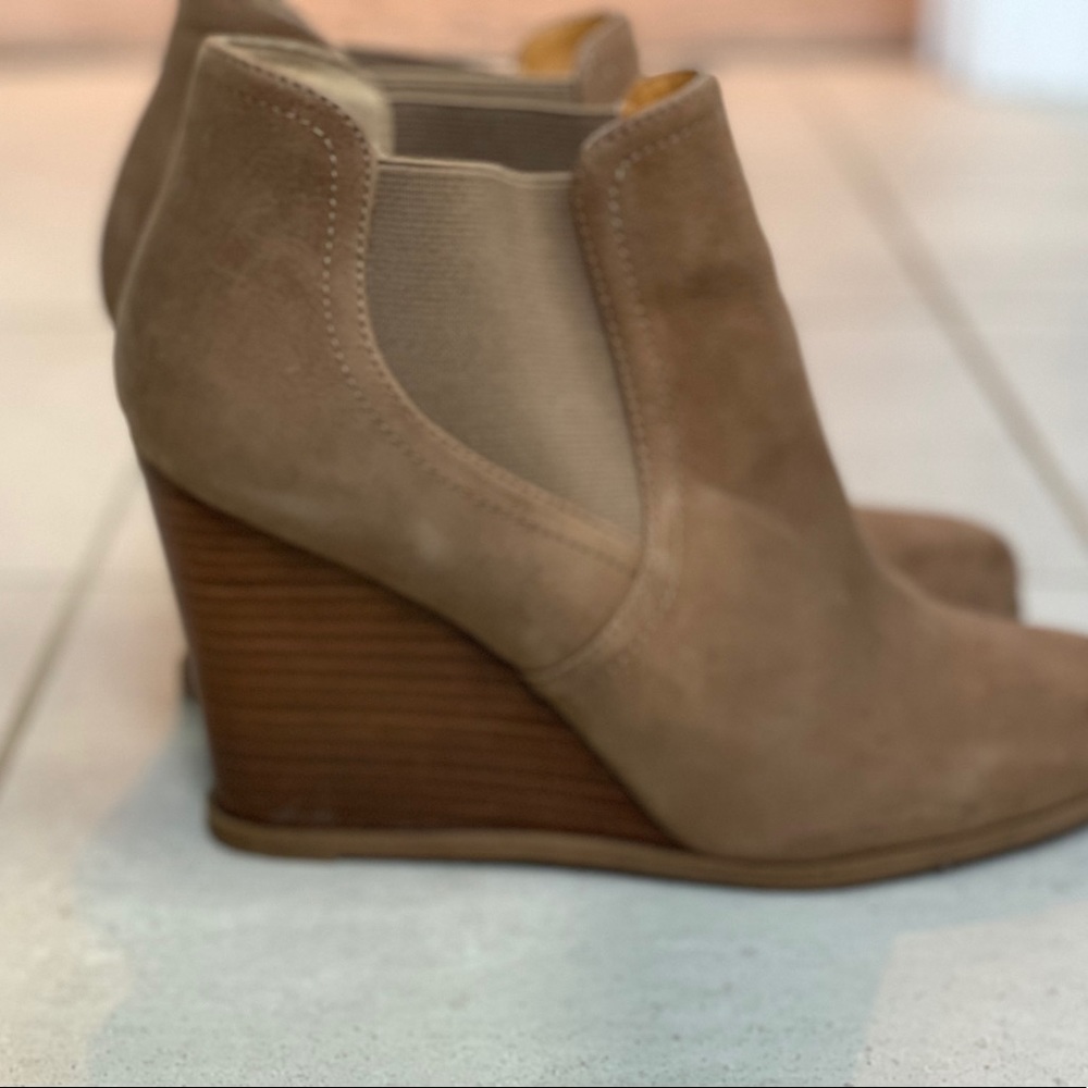 Wedge Ankle Booties